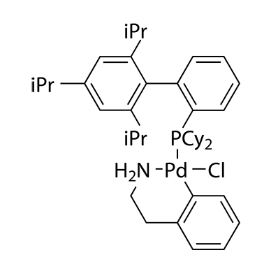 (2-二环己基膦-2',4',6'-三异丙基-1,1'-联苯)[2-(2-氨基乙基苯基)]氯化钯(II)甲基叔丁