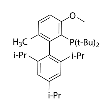 2-(二环己基膦)-3-甲氧基-6-甲基-2',4',6'-三异丙基-1,1'-联苯 1262046-34-3