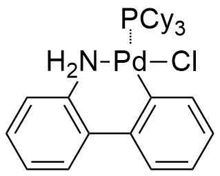 中文名称：氯[(三环己基膦)-2-(2-氨基联苯)]钯(II) PCy3 Pd G21353658-81-7