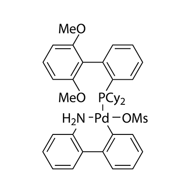 甲烷磺酸(2-二环己基膦基-2',6'-二甲氧基-1,1'-联苯基)(2'-氨基-1,1'-联苯-2-基)钯(