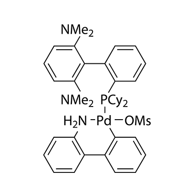  甲磺酸(2-二环己基膦-2',6'-双(二甲氨基)-1,1'-联苯基)(2'-甲氨-1,1'-联苯-2-基)钯