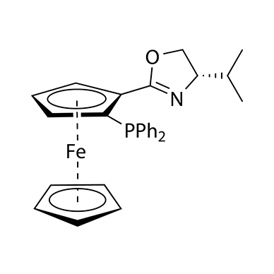 (S,S)-[2-(4'-异丙基噁唑啉-2'-基)二茂铁基二苯基膦 163169-29-7