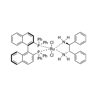 二氯[(R)-(+)-2,2'-双(二苯基膦)-1,1'-联萘基][(1S,2S)-(-)-1,2-二苯基乙二胺]钌(II) 2122