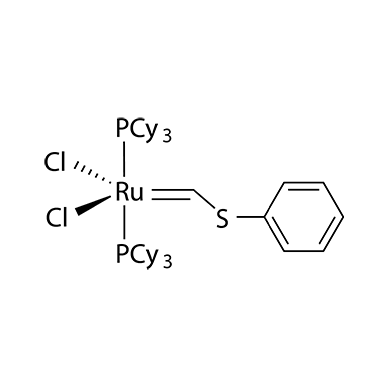 三环己基膦[3-苯基-1H-茚-1-亚基][1,3-双(2,4,6-三甲基苯基)-4,5-二氢咪唑-2-亚基]二氯