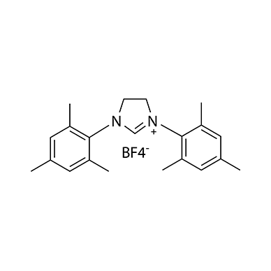 1,3-双(2,4,6-三甲基苯基)-4,5-二氢咪唑鎓四氟硼酸盐 245679-18-9