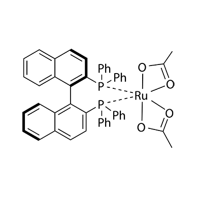 二乙酸根[(R)-(+)-2,2'-双(二苯基膦基)-1,1'-联萘基]钌(II) 325146-81-4