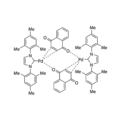 1,3-双(2,4,6-三甲基苯基咪唑-2-亚基(1,4-萘醌)钯(0)二聚体 467220-49-1